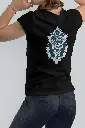 Regular T-Shirt: Hand Mandala Art