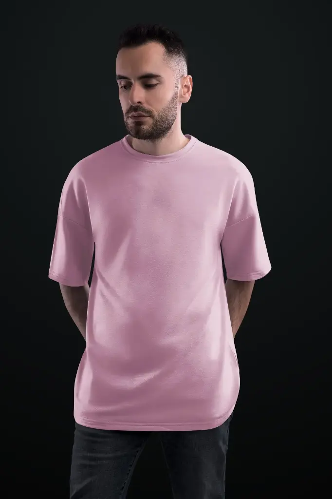 Solids Oversized: Light Pink