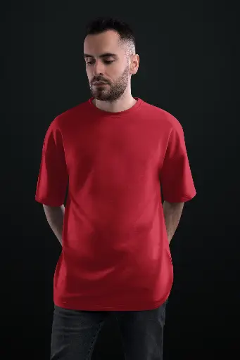 Solids Oversized: Red