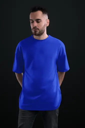 Solids Oversized: Royal Blue