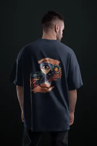 Oversized T-Shirt: Time Sees Everything
