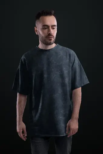 Acid Wash: Navy Blue