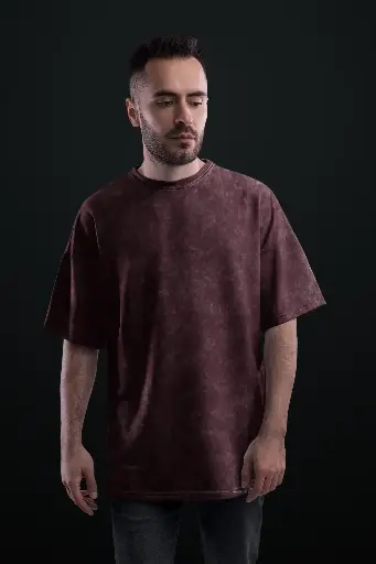 Acid Wash: Maroon