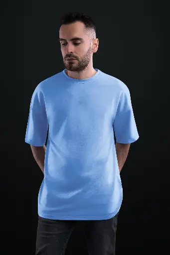 Solids Oversized: Baby Blue