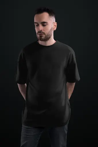 Solids Oversized: Black